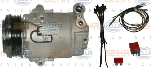 Компрессор, кондиционер BEHR HELLA SERVICE 8FK 351 135-331
