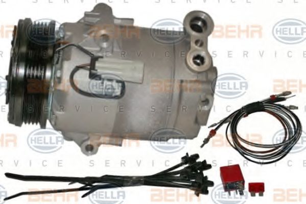 Компрессор, кондиционер BEHR HELLA SERVICE 8FK 351 135-791