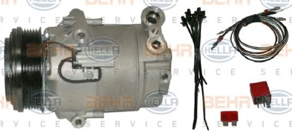 Компрессор, кондиционер BEHR HELLA SERVICE 8FK 351 135-831