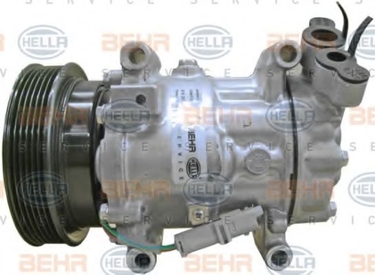 Компрессор, кондиционер BEHR HELLA SERVICE 8FK 351 316-421