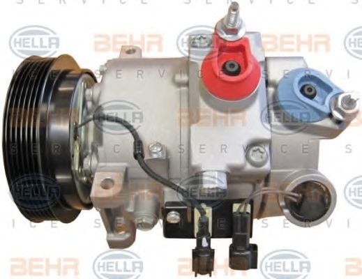 Компрессор, кондиционер BEHR HELLA SERVICE 8FK 351 322-451