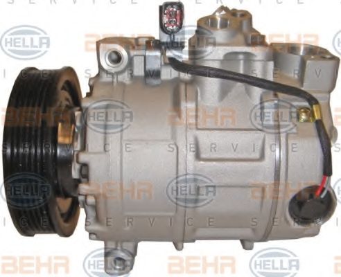 Компрессор, кондиционер BEHR HELLA SERVICE 8FK 351 322-971