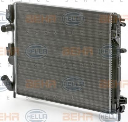 Радиатор, охлаждение двигателя BEHR HELLA SERVICE 8MK376700574