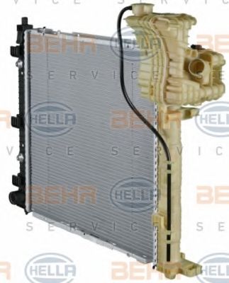 Радиатор, охлаждение двигателя BEHR HELLA SERVICE 8MK376722041