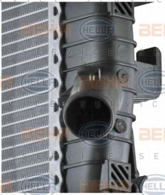 Радиатор, охлаждение двигателя BEHR HELLA SERVICE 8MK376764261