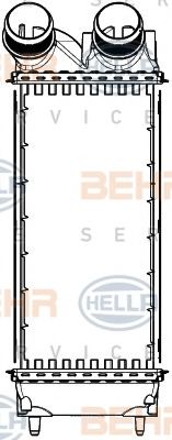 Интеркулер BEHR HELLA SERVICE 8ML 376 777-361